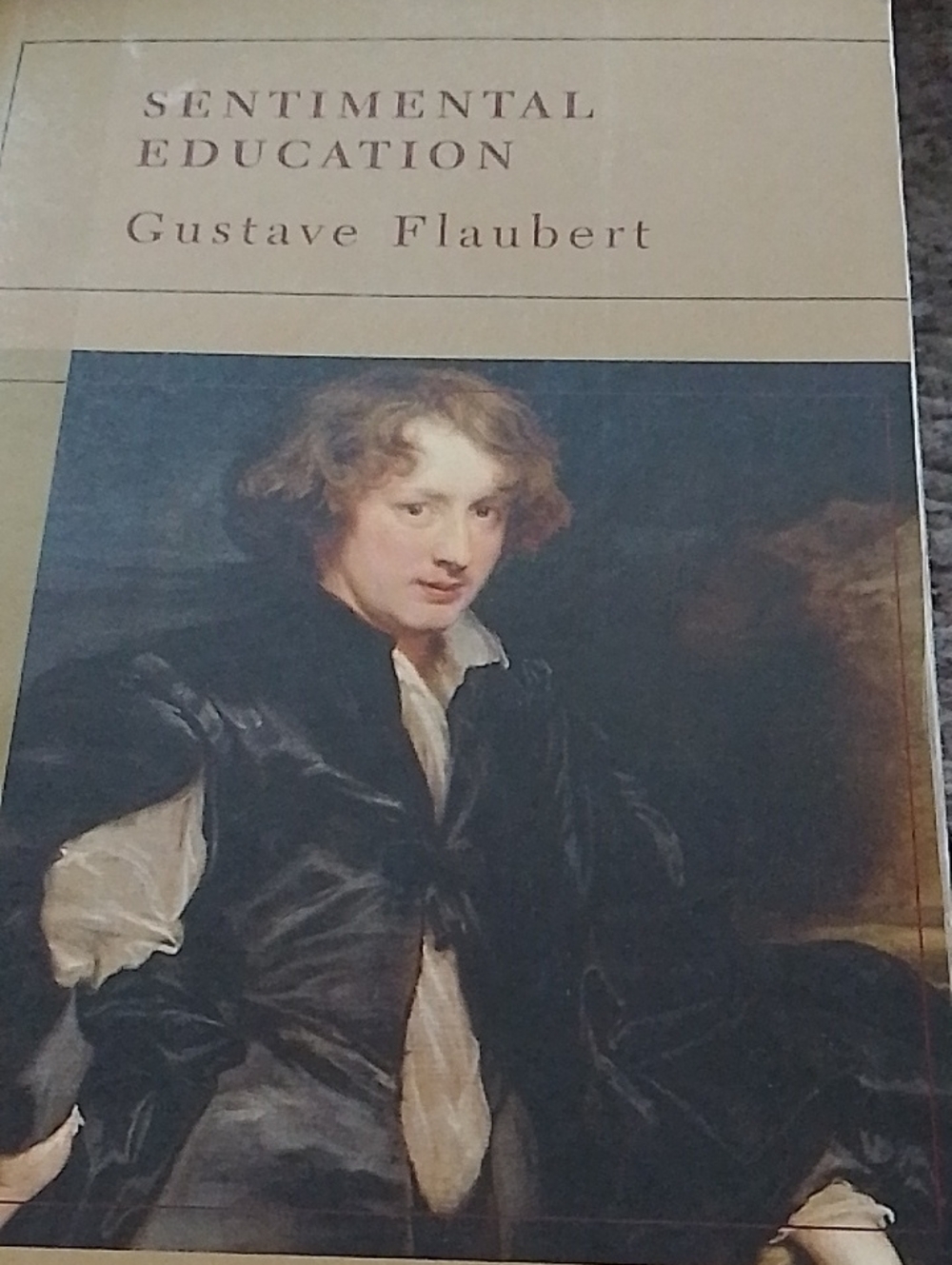 Barnes & Noble Beige and Black 'Sentimental Education' by Gustave Flaubert